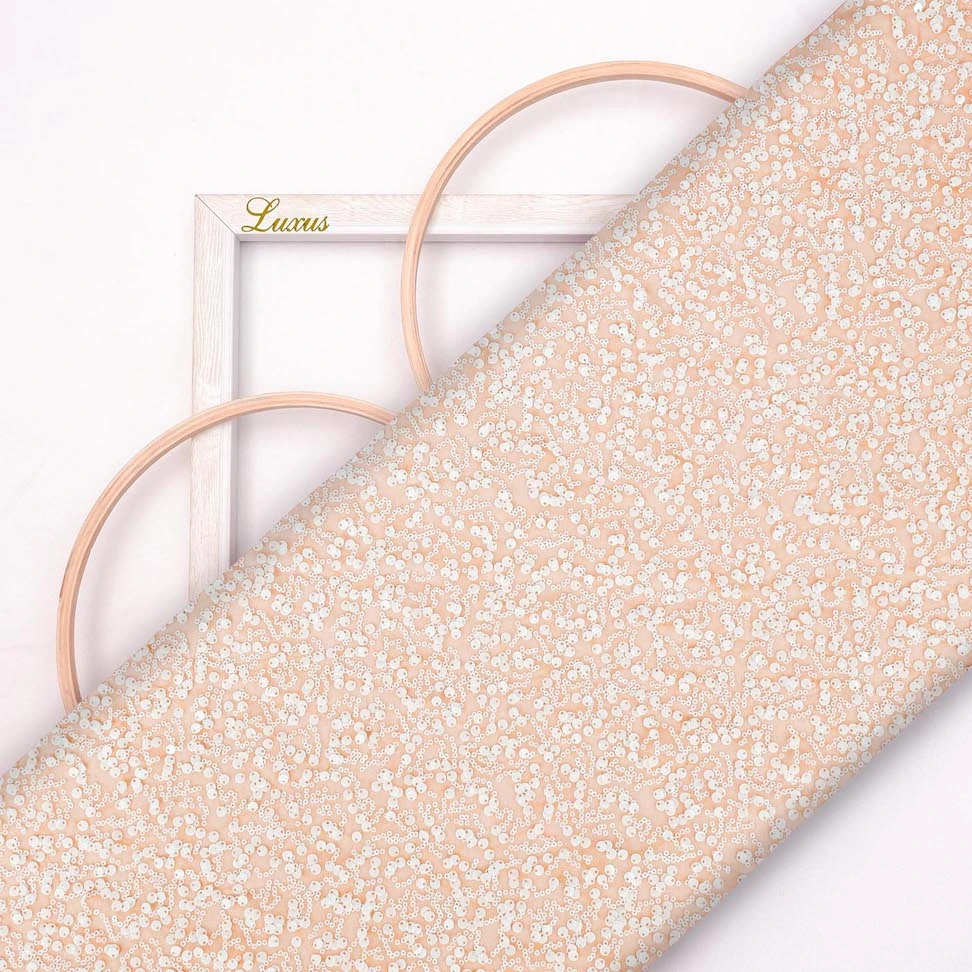 product_img/354155Sequins LF-006 Embroidery Peach.webp